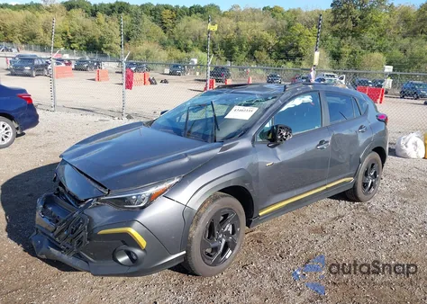 2024 Subaru Crosstrek Sport из США, поврежденный, VIN 4S4GUHF65R3802256